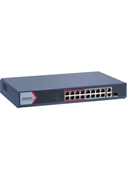 DS-3E1318P-EI/M (Smart Managed Eı 100MBPS) 16 Port Fast Ethernet Poe Switch Smart Managed Cloud Management