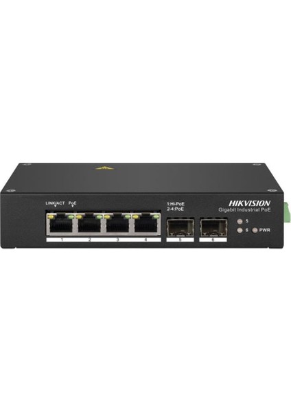 DS-3T0506HP ( (Industrial Poe Switch)) 4 Port Fast Ethernet Industrial Poe Switch
