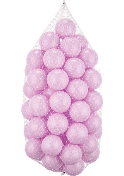 7 cm 50'li Lila Oyun Havuz Topu | Çocuklar Için Güvenli Plastik Top
