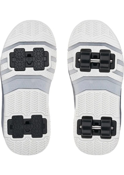 Siyah Işıklı Patenli Ortopedik Unisex Çocuk Spor Ayakkabı Nils modelleri