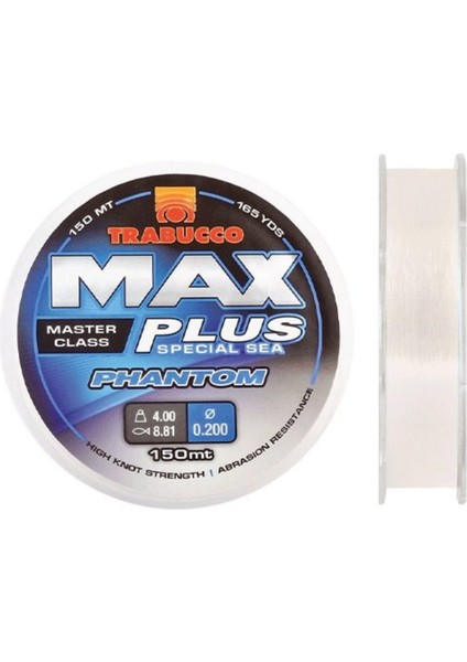 Max Plus Phantom 150MT Olta Misinası 0,14 mm