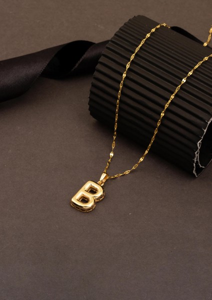 Balon B Harfi 14 Ayar Altın Kolye fırsatları