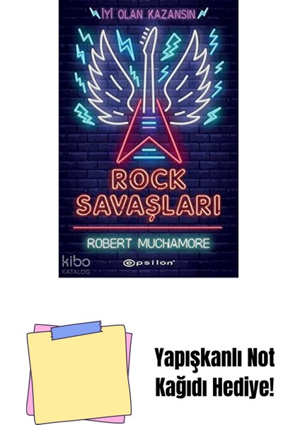 Rock Savaşları + Yapışkanlı Not Kağıdı
