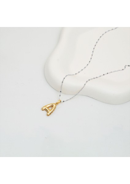 Balon A Harfi 14 Ayar Altın Kolye Ucu modelleri