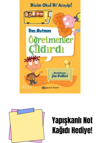 Bizim Okul Bi’acaip! 1 Öğretmenler Çıldırdı + Yapışkanlı Not Kağıdı
