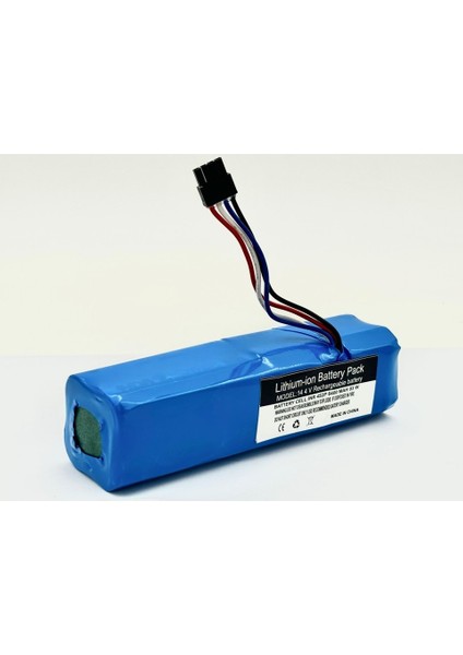 Mijia 1c Robot Süpürge 6400 mAh 14.4 V Yanmaz Batarya – Orjinal Uyumlu Uzun Ömürlü, Yüksek Performans Pil