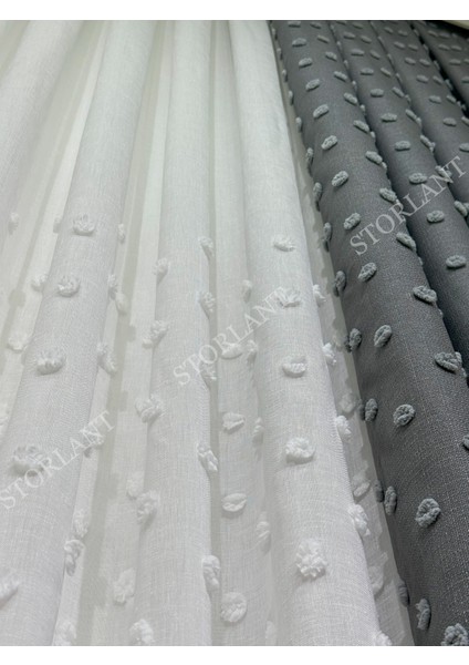 Half Ponpon Keten Tül Perde | Ağır Gramajlı, 1/3 Sık Pileli, Ütü Gerektirmez fırsatları