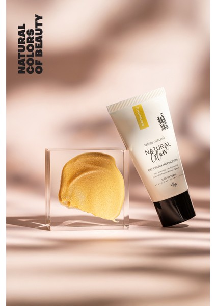 Jel Krem Highlighter Gold Sparkle 03 %100 Doğal modelleri
