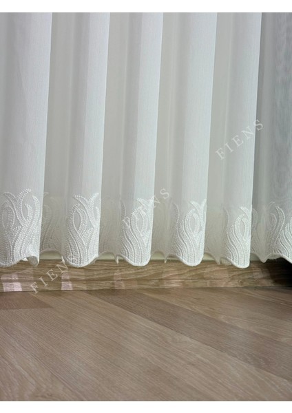 Flame Bambu Etek 1/3 Sık Pileli Ütü Gerektirmez Tül Perde fiyatları