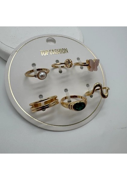 Gold Bijüteri Yüzük Seti 1 - Gold fiyatları