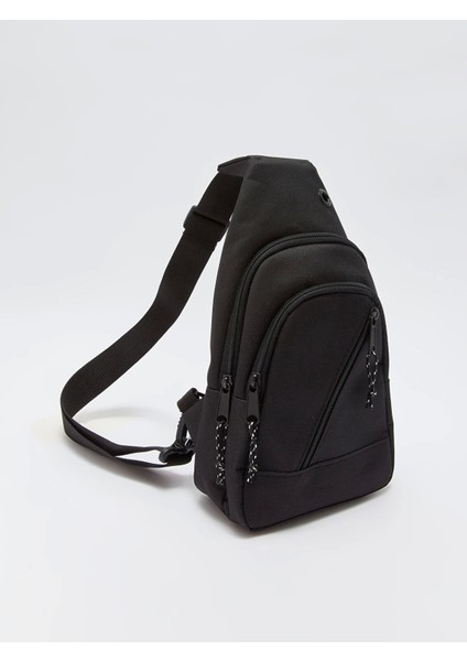 Lcw Accessorıes Siyah Düz Erkek Göğüs Çantası modelleri