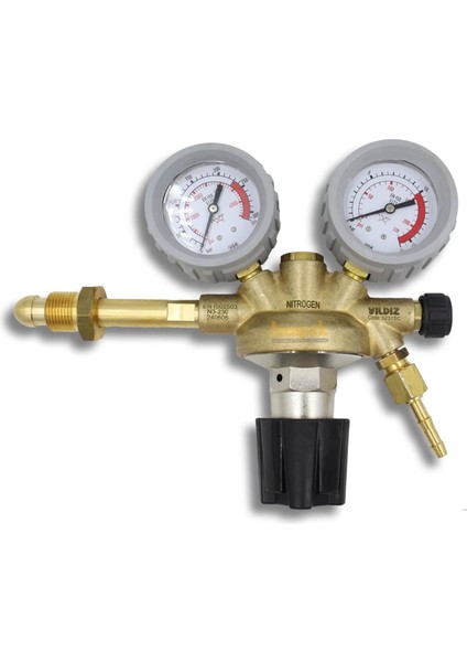 Yıldız 5231SC 0-10 Bar Azot Nitrojen Saati Sabit Basınç Ayarlı