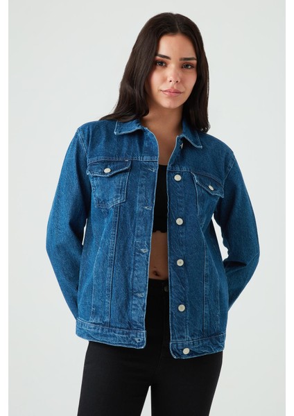 Kadın Oversize Denim Ceket fiyatları