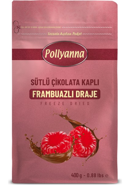 Frambuazlı Draje (400 Gr)