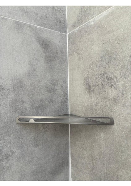 Trirac Köşe Duş Rafı Inox Paslanmaz modelleri