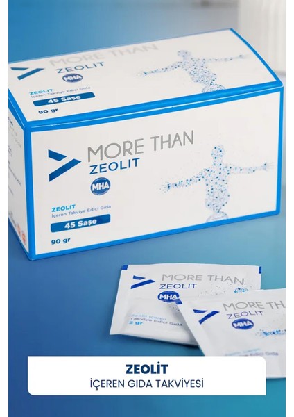 More Than Zeolit 45 Saşe 2 Adet fiyatları