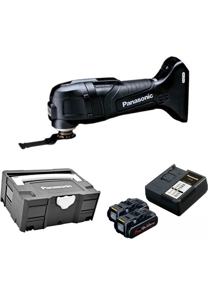 Panasonıc EY46A5PN2G Akülü Çok Amaçlı Kesici (18V-3.0AH Pil Seti - Systainer Çanta)