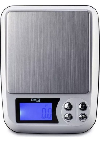 Hassas Dijital Terazi 600G, 0.01G, Profesyonel Kullanım Için