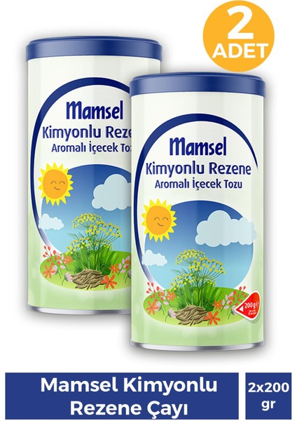 Mamsel Kimyonlu Rezene Çayı 200 gr 2 Adet