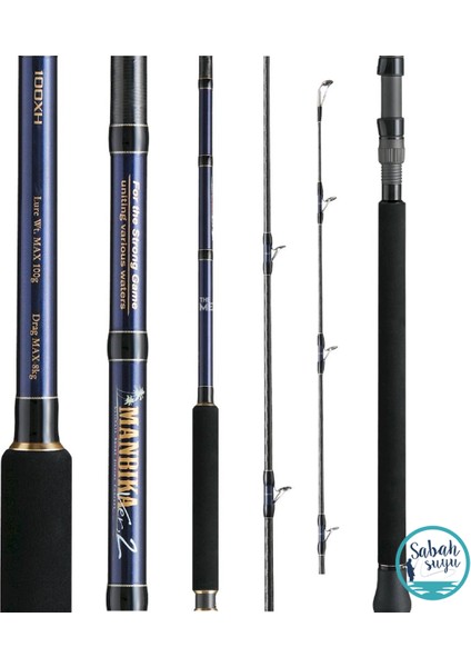Tailwalk Manbika V2 100XXH 305CM MAX.140GR (2p) Shore Jigging Kamış modelleri