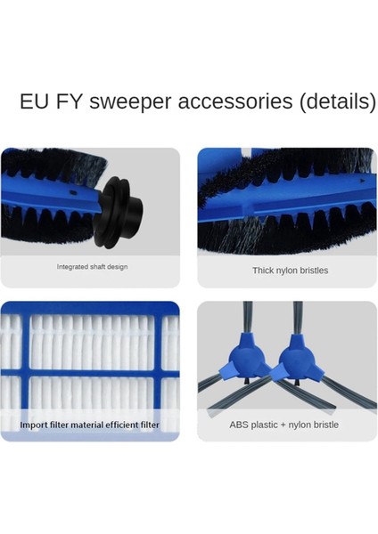 Robovac 11SMAX 15C Max G30 30C Max Elektrikli Süpürge Yedek Parçası Için Hepa Filtre Ana Yan Fırça (Yurt Dışından) indirimleri