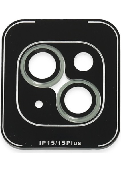 Bfs iPhone 15 Pvd Metal Kamera Lens - Açık Yeşil