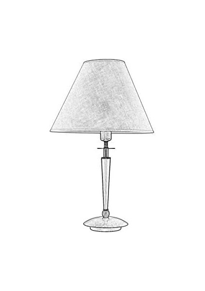 9009 Masa Lambası, Metal Ahşap, Eskitme modelleri