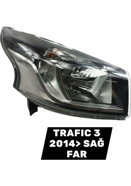 Trafıc 3 Sağ Far 2014> 260108724R