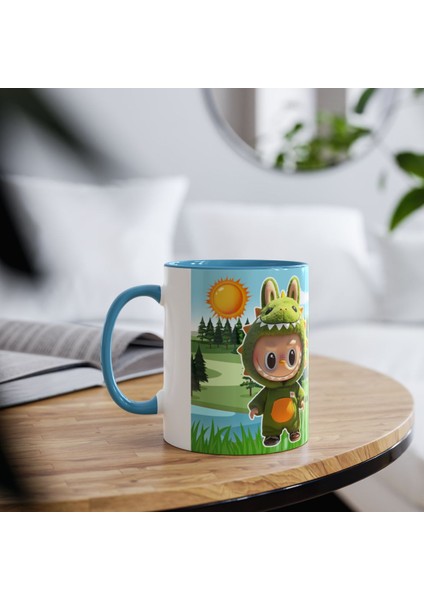 Sevimli Karakterler Baskılı Kupa