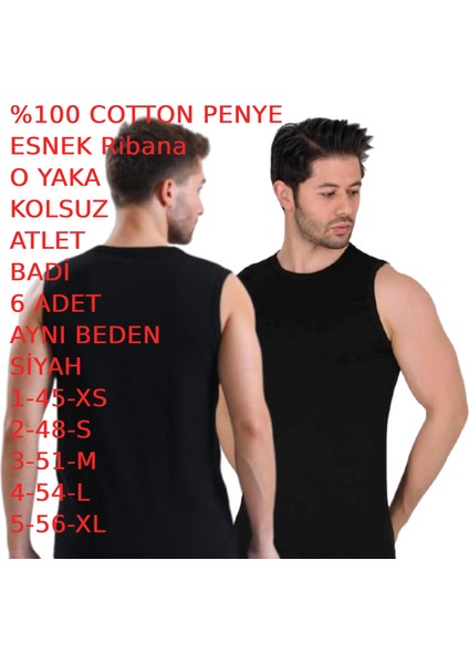 Erkek Penye Kolsuz O Yaka Bodi Atlet Beyaz Siyah Gri 6 Adet fırsatları