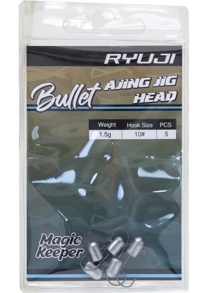 Bullet Ajing #10 Jig Head Ağırlık (Gr) : 1gr fiyatları