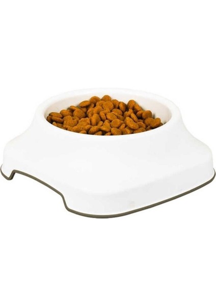Silikon Kaydırmaz Taban Plastik Kedi ve Köpek Mama ve Su Kabı 2 L (4490) fırsatları