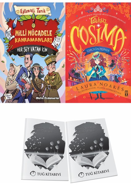 Milli Mücadele Kahramanları Her Şey Vatan Için ve Talihsiz Cosima Gerçeğin Peşinde + Hediyeli