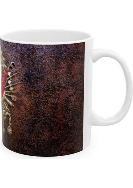 Tuğra Desenli Baskılı Kupa modelleri