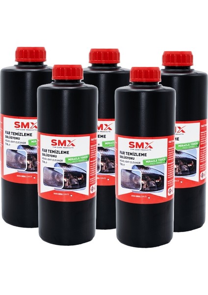 Araba Far Temizleme Sıvısı - 5 Litre