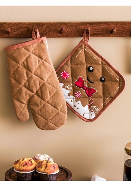 Lcw Baskılı Fırın Eldiveni ve Tutaç (W5) fiyatları