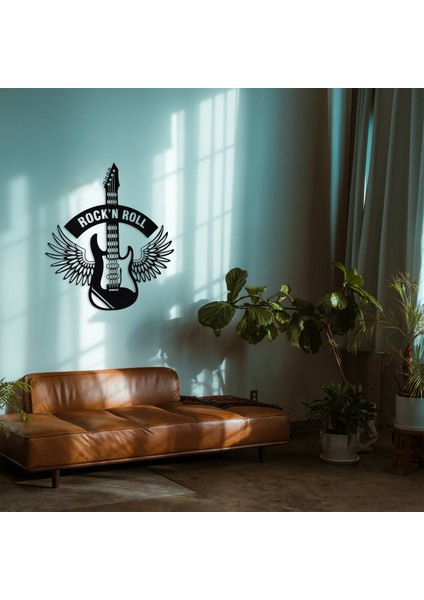 LED Işıklı Kişiselleştirilebilir Kanatlı Gitar Figürlü Tablo Duvar Dekorlu Gece Lambası modelleri