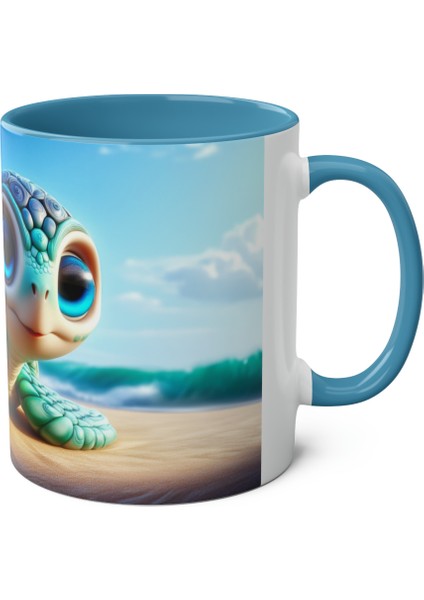 Caretta Caretta Desenli Baskılı Kupa Bardak fırsatları