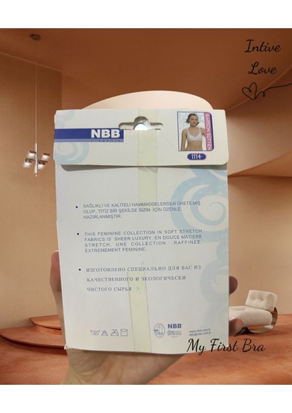 Nbb %95 Pamuklu Balensiz Kopçalı 11-14 Yaş Garson Sütyen/alıştırma Sütyeni fırsatları