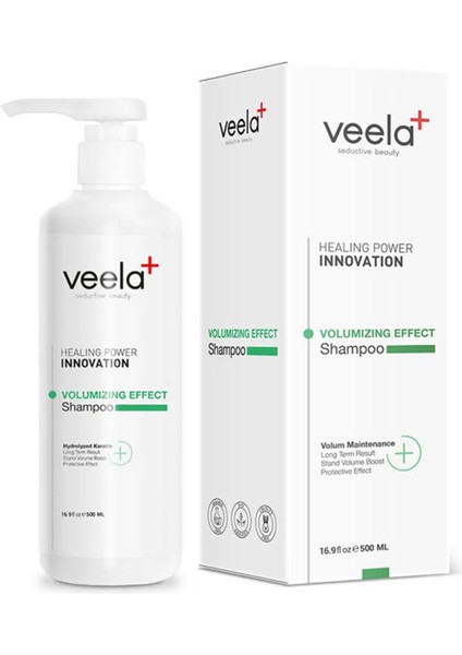 İnce Telli Saçlar İçin Hacim Kazandıran Yoğun Bakım Şampuanı 500 ml