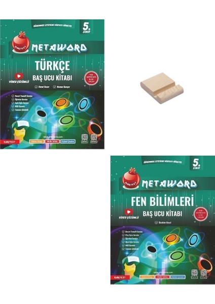 5. Sınıf Metaword Türkçe ve Fen Bilimleri Konu Özetli Etkinlikli Soru Bankası + Telefon Tutucu