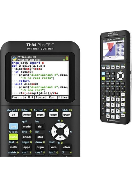 Tı-84 Plus Ce-T Python Edition Çok Fonksiyonlu Grafik Hesap Makinesi modelleri
