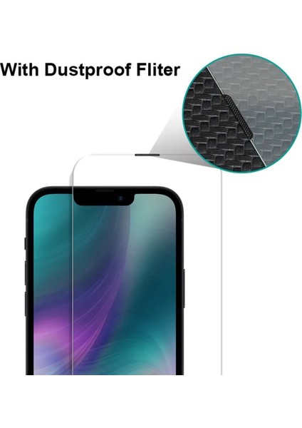 Iphone 12 Pro Max Uyumlu Premium Kalite Toz Filtreli Tam Kaplayan Ekran Koruyucu fiyatları