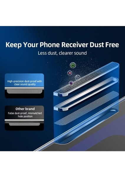 Iphone 12 Pro Max Uyumlu Premium Kalite Toz Filtreli Tam Kaplayan Ekran Koruyucu indirimleri