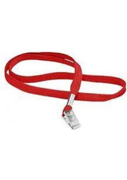 Kırmızı 50’li Kart Askı Ipi, Dayanıklı ve Pratik Kullanım Sağlar. fiyatları