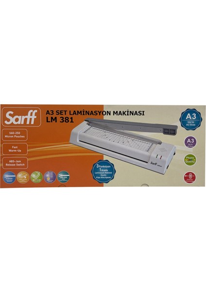 A3 Laminasyon Makinesi Seti, Hızlı ve Kolay Laminasyon Için Ideal Seçenek indirimleri