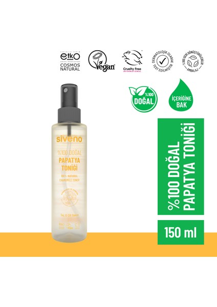 %100 Doğal Papatya Suyu Aydınaltma Etkili Arındırıcı Rahatlatıcı Saç ve Cilt toniği