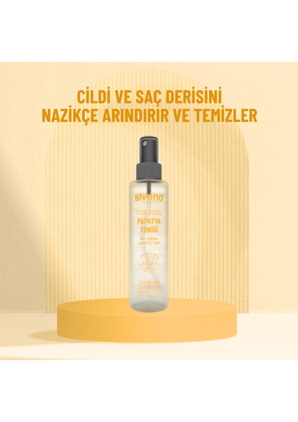 %100 Doğal Papatya Suyu Aydınaltma Etkili Arındırıcı Rahatlatıcı Saç ve Cilt toniği