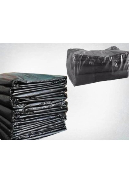 5 Adet 120X150CM Dökme Kalın Çöp Poşeti Siyah Mega Boy fiyatları