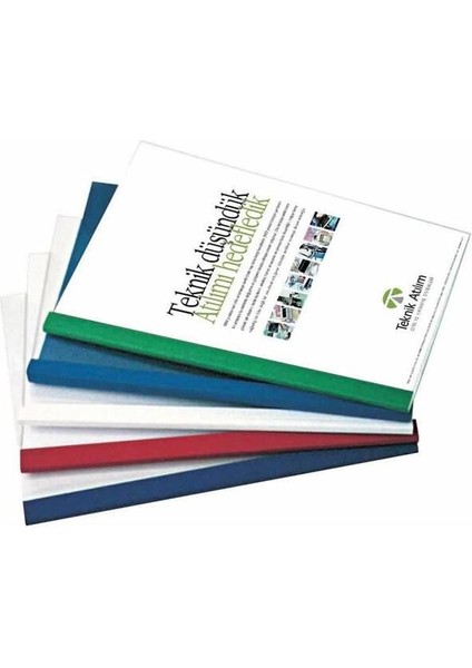 Siyah Çelik Isısal Kapak, 1.5 Mm, Sırtlı, 100 Adet